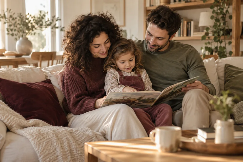Un moment partagé en famille